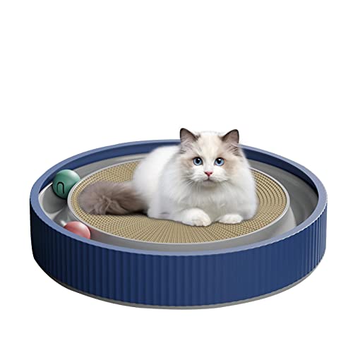 Tapis à gratter pour Chat,Tapis à gratter pour Chat avec balles tournantes interactives pour Un Jeu Actif | Jouet à gratter pour Chat, Jouets pour Chaton, Tapis à gratter pour Chatons et Ocobetom