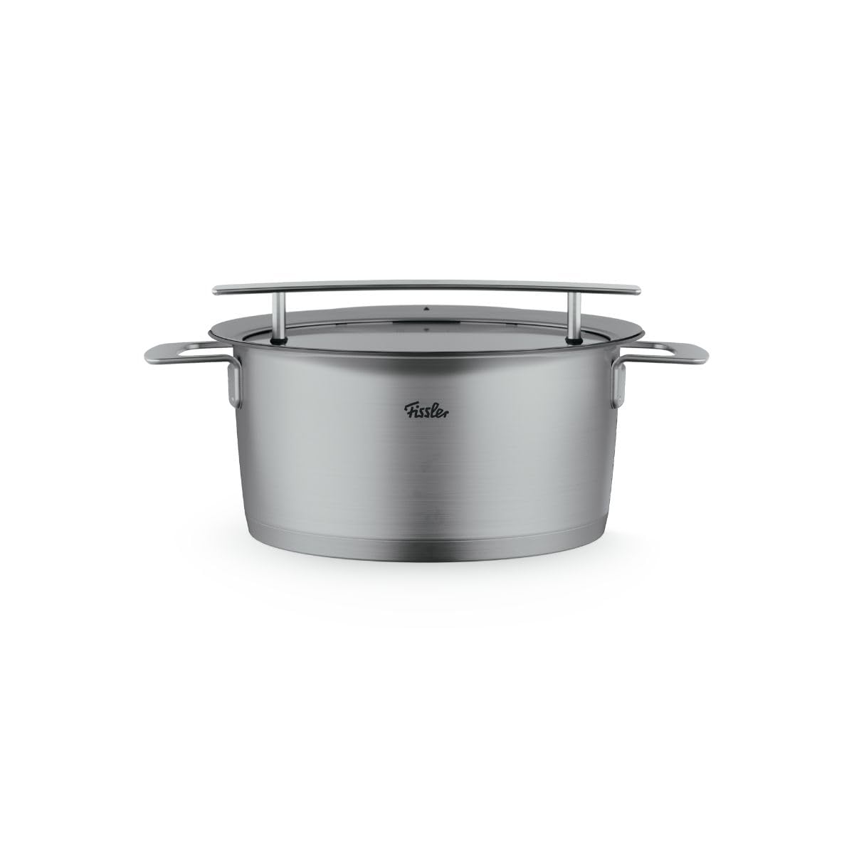 Faitout induction économe en énergie Fissler Phi 5,1 l en acier inoxydable