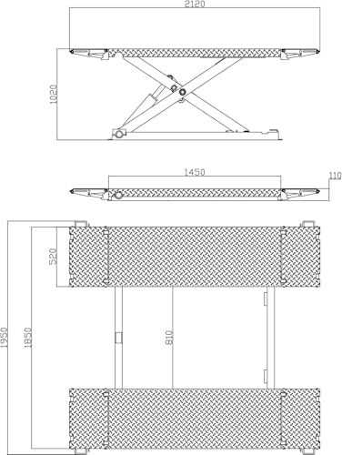 KATOOL X85-110V Electric Mid-Rise Lift