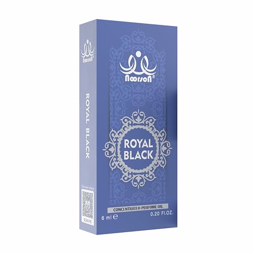 Image of Royal Black Attar 6ml | Long Lasting Alcohol-Free Perfume Oil for Men & Women | Premium Luxury Oud & Musk Fragrance | Roll-On Ittar for Daily Wear, Parties & Special Occasions | Concentrated Arabic Perfume Oil