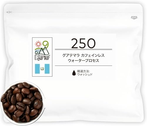 DRIP TRIP デカフェ カフェインレス 豆のまま (200g (豆) 当日焙煎, グァテマラ)の商品画像（Amazon）