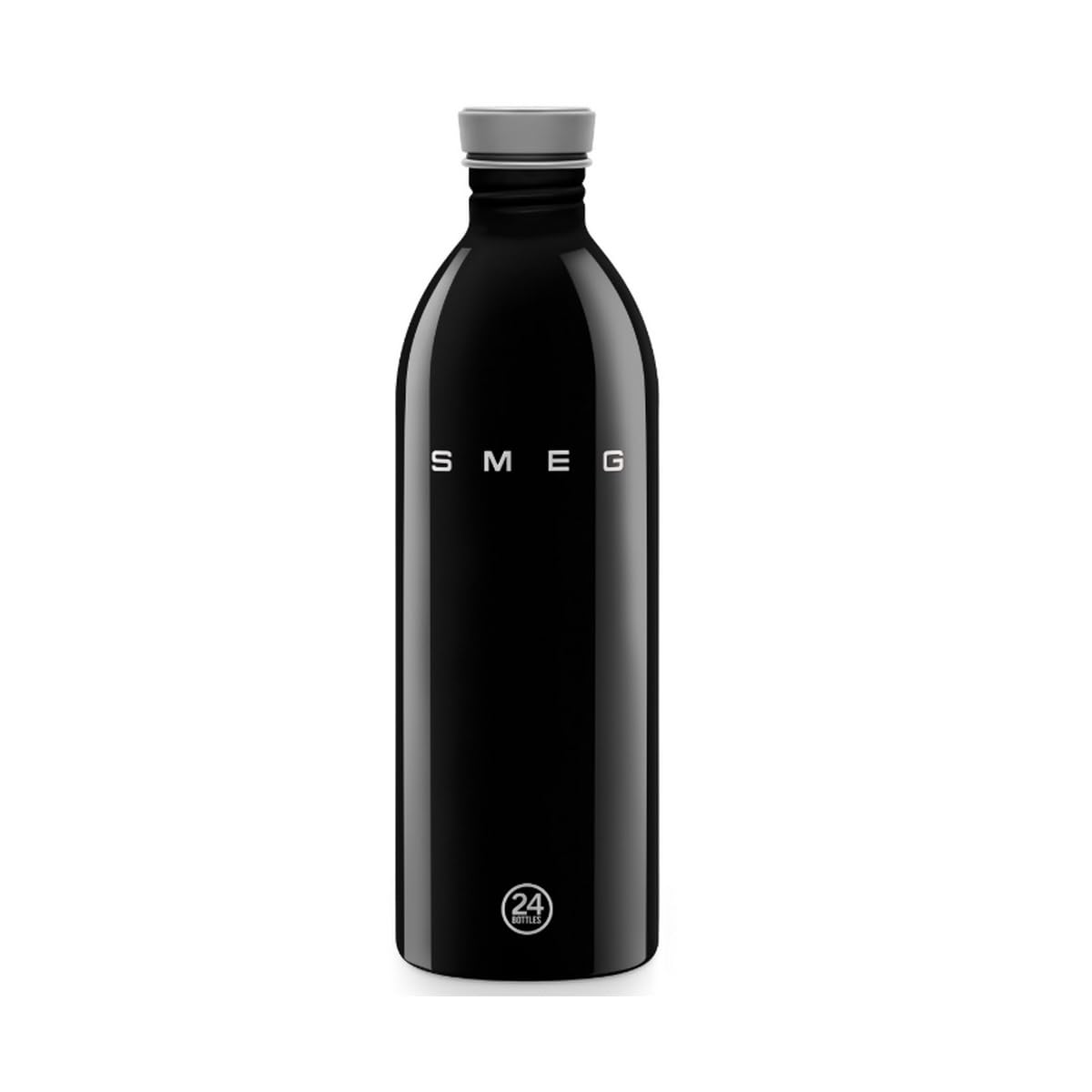 Smeg Unisex Black 24Bottles Clima Stainless Steel 1000Ml Bottle In