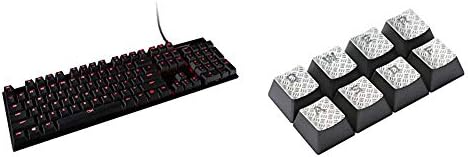 Cherry MX Brown و HyperX Keypaps 