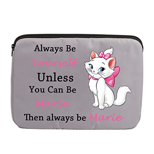 Ensianth Marie Laptop Sleeve Marie Ladies Gift Cat Handbags Gift Cartoon Movie Merchandise For Marie Cat Lover Cartoon Cat Laptop Case Bag (Marie Ls) #TOP20