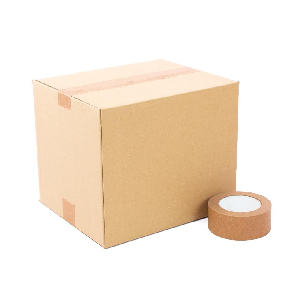 Pack 25 Cajas Cartón Reforzado con medidas 30x25x25 cm y Canal Simple - Fabricadas en España con Cartón Reciclado Resistentes para Envíos, Almacenaje y Mudanzas
