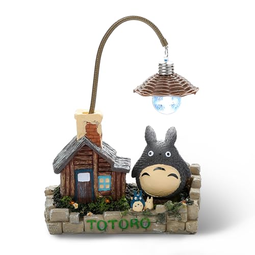 Syfunlv Totoro LED Lampe de Nuit,Veilleuse Enfant,Résine Veilleuse,Décoration de Bureau,pour...