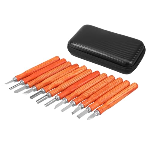 1 Set Wood Carving Tools Multi Function Chisel Kit with Ergonomic Handles for Beginners Experts for Wood Sculpting and DIY Art Projects Set