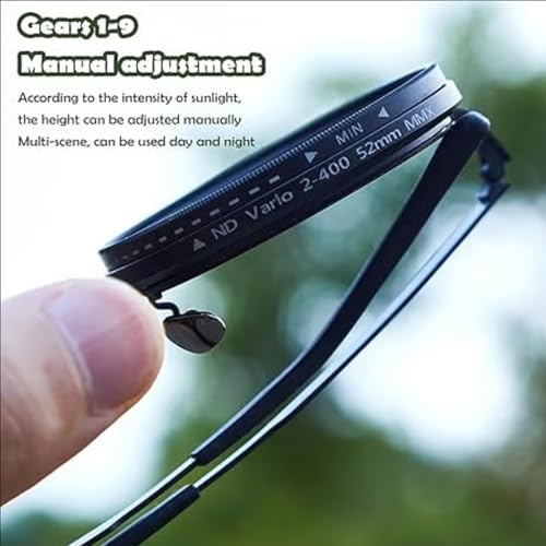 Tint Adjustable Sunglasses, Adjustable Tint Polarized Round Sunglasses | Nd9 Stepless 1-9 Gears2