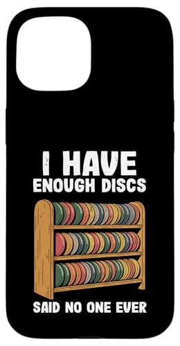 Funny Disc Gof Men I Have Enough Discs�B �X�}�z�P�[�X iPhone 15 �p