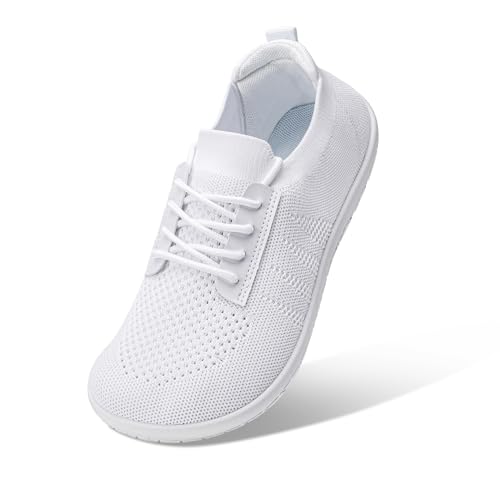 Women's Minimalist Walking Shoes, Breathable Slip On Tennis Sneakers, Wide Toe Fashion Sneakers, Zero Drop Minimalist Shoes for Womens Barefoot Walking2