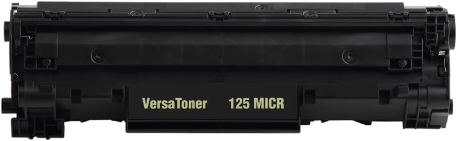 VersaToner - 125 (3484B001) MICR Toner Cartridge for Check Printing - Compatible with VersaCheck M15 MXD, Canon MF3010, MF3010 VP, LBP6000, LBP6030w, LBP6650 Printers