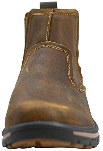 Skechers Men's Segment-Dorton Boot, Brown, 8 XW US