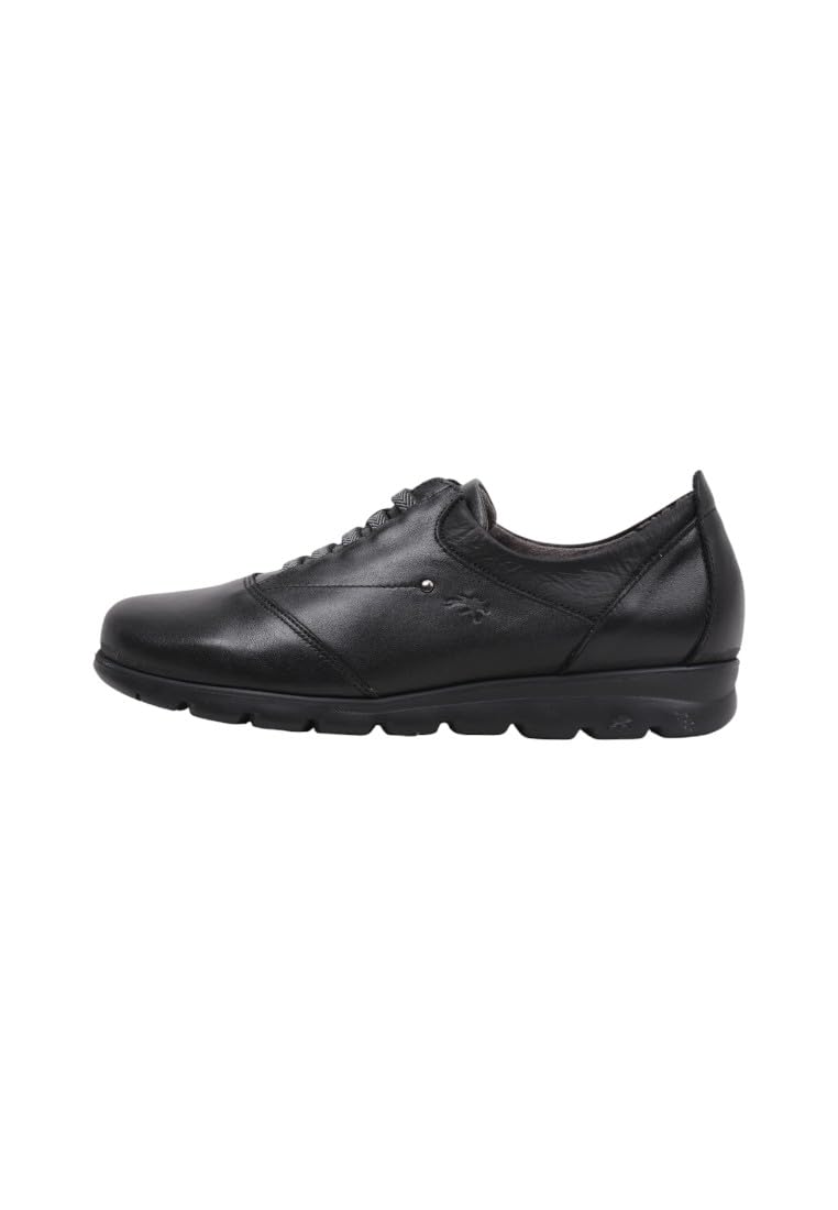 Fluchos F0354 Sugar Nobuck Negro Negro-STK- Susan