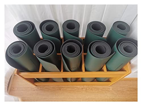 Rangement tapis de yoga vertical support rouleau mousse et tapis d'exercice