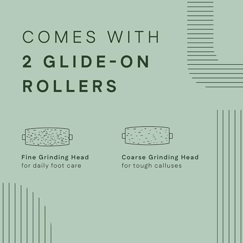 Image of Winston Electric Callus Remover for Feet | 120 Min Runtime, Fast Charging | Rechargeable Foot File | 2 Speed Pedicure Tool for Hard Skin, Cracked Heels & Dead Skin Remover | 1 Year Warranty