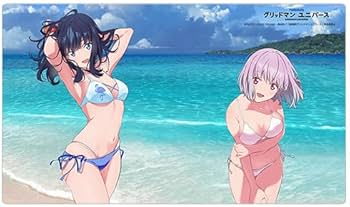 SSSS.GRIDMAN　ラバーマット　宝多六花　新条 アカネ　サンタ Amazon.co.jp: キース グリッドマン ユニバース 描き下ろしラバー