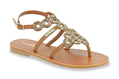 Sandales Ophynea Les Tropéziennes chaussure été plate en cuir pour femme