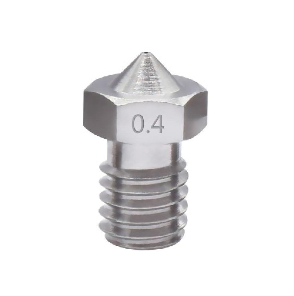 V5/V6 dysza klasy premium, 0,4 mm, miedziano-chromowo-cyrkonowa, chromowana cyrkonia, 1,75 mm, 1 sztuka