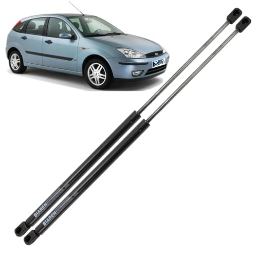 BIAREN 2x Rear Tailgate Boot Gas Struts For Ford Focus Mk1 Hatchback (1998-2004) Lift Support System 700 (N) 455 MM 3M51A406A10AB 1313218