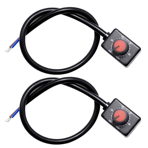 AXGSRV 2Pack DC0/1-10V Dimmer Knob Control 0-10V Dimmer Switch Compatible with 0-10V Dimmer Switches for LED Lights 1-10V Dimmer for Commercial Residential Lighting