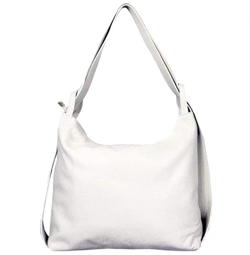 Shopper Zaino in Vera Pelle da donna 2in1