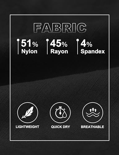 MoFiz Women's 10" Hiking Cargo Shorts Lightweight Quick Dry Outdoor Running Athletic Short Summer Travel Loose 6 Pockets4