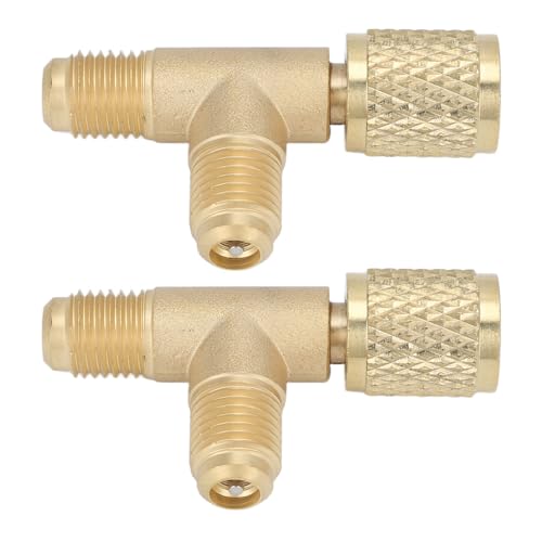 Conector rápido Fabater de latón para aire acondicionado 1/4 pulg miniatura 5