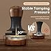 MHW-3BOMBER 51mm Espresso Tamper - 3 Spring Loaded Coffee Tamper with 15lb / 30lbs Replacement Springs - Barista Calibrated Tamper with Sound Feedback - Compatible with 51mm Portafilter T6174T-OS