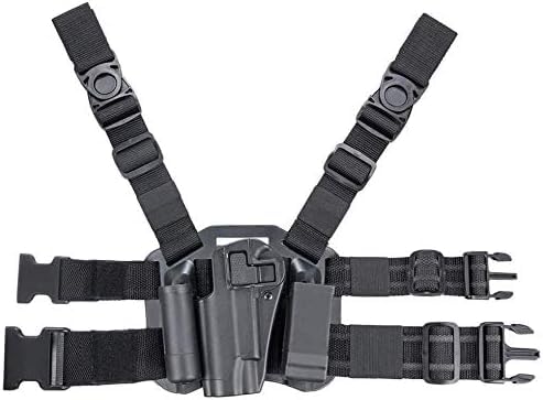 Fondina C.olt 1911 Drop Leg, C.QC S.erpa Sinistra gamba Drop Coscia Pistola Holster Magazine e custodia torcia per C.olt 1911 M1911