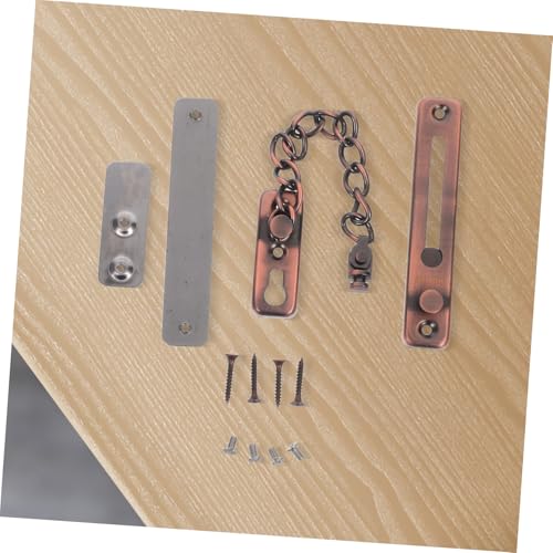 Cadena antirrobo de acero inoxidable de seguridad reforzada y doble bloqueo resistente 6