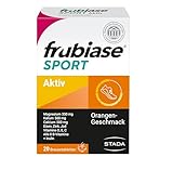 frubiase SPORT Orange - Nahrungsergänzungsmittel mit hochdosierten Mineralstoffen, Vitaminen und Spurenelementen - Nährstoffversorgung beim Sport - 1 x 20 Brausetabletten