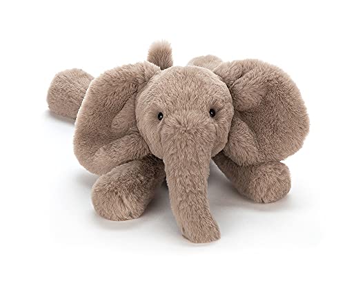 Jellycat Smudge Elephant Stuffed Animal, Medium 9.5 inches - Elephant Plush Toy - Classic Children's Gift - Image 2