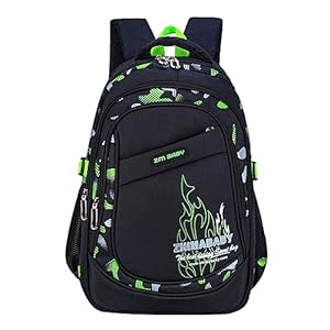 Amythe Mochila Escolar para Adolescentes Niños, Mochila Informal Grande, Mochila Colegio de Nailon para Niño Mochilas Escolares para Primaria y Secundaria de Grados 3 a 9