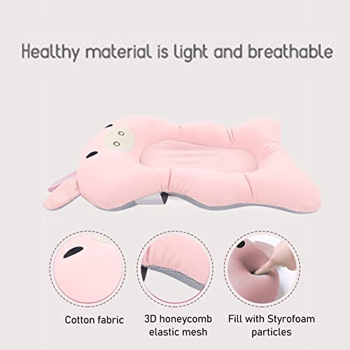 Image of Baby Bath Support Cushion Floating Adjustable Soft Bath Pillow for Infant Shower ()