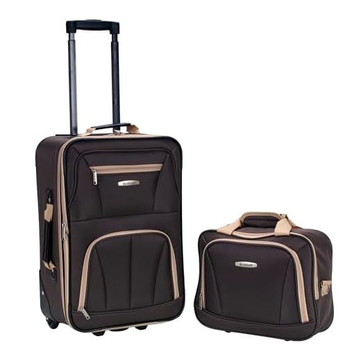 Rockland Expandable Softside Luggage Duo