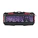 Masione LED USB Gaming Wired Keyboard with 7 Adjustable Colorful Backlights, VMJ-05