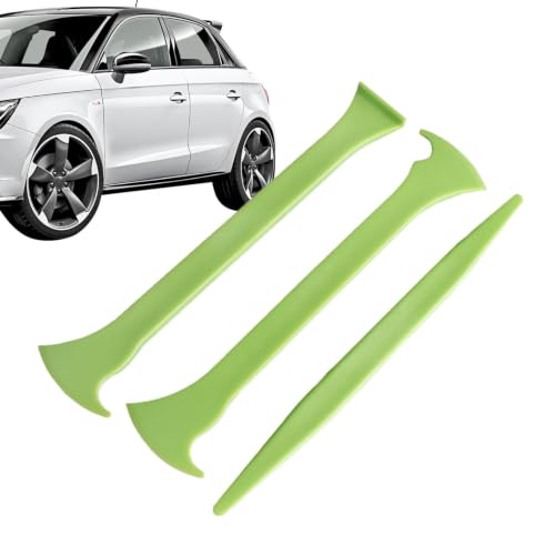 Car Wrapping Kit – PP 21x6x3cm 3PCS | Window Tint Tools Wrap Kit, Car Film Installation Scraper Set, Seam Tucking Tool, Edge Scraper Axe, Auto Coat Wrapping Accessories | Vehicle Styling