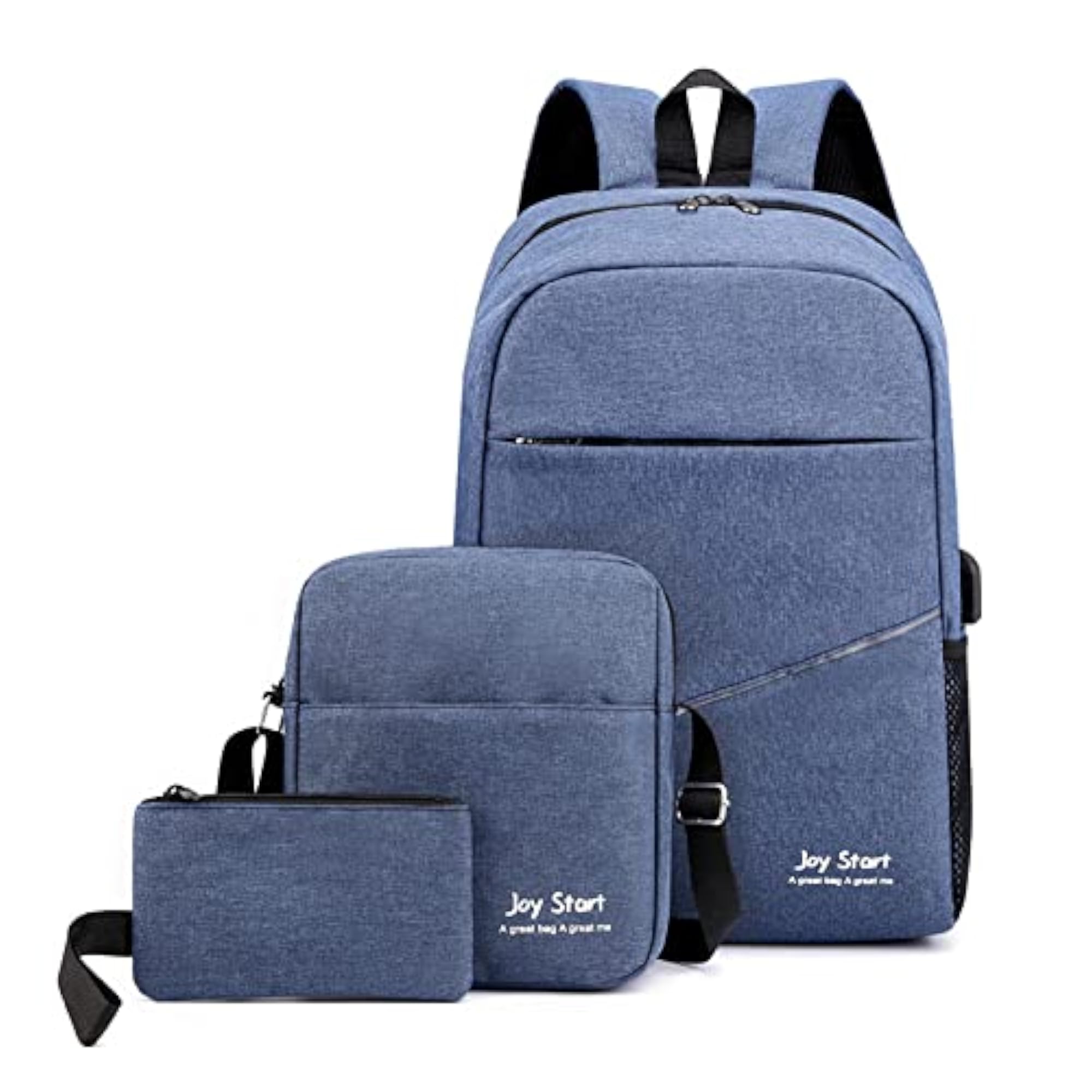 3pcs Backpack Set for Travel, School, and Business