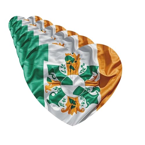 Auto-Lufterfrischer, 6 Stück, hängende Lufterfrischer für Auto, irische Flagge, Lavendel, hängende Duftkarten, Aromatherapie-Tabletten für Auto-Innendekoration, hängende Lufterfrischer,