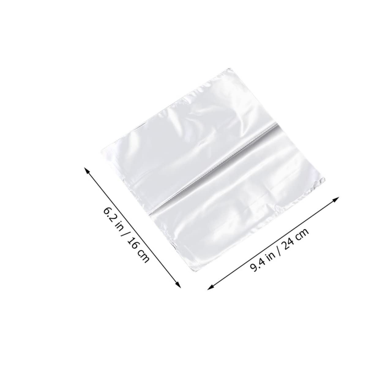 NAMOARLY 200pcs Plastic Film Clear Adhesive Stickers Shrinkable Film Heat Shrink Films Waterproof Laminating Film Shrink Heat Sealer Laminating Films Shrink Film