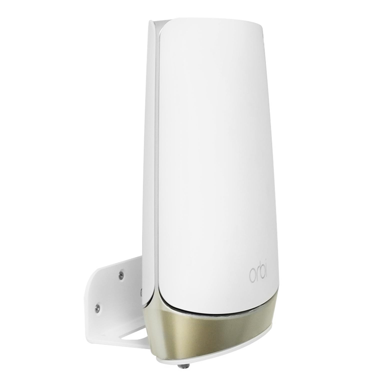 Supporto da parete compatibile con NETGEAR RBK752/RBK853/RBK753/RBK853, supporto da parete Netgear RBK752/RBK853/RBK753/RBK853, supporto in metallo, accessorio per rack (bianco), 2 pezzi