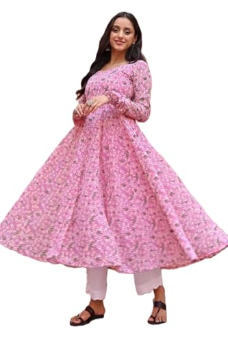 Image of georgette long kurti Only