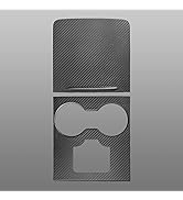 HANSSHOW Tesla Model 3 & Model Y Center Console Wrap 2PCS Real Carbon Fiber Console Cover for Mod...