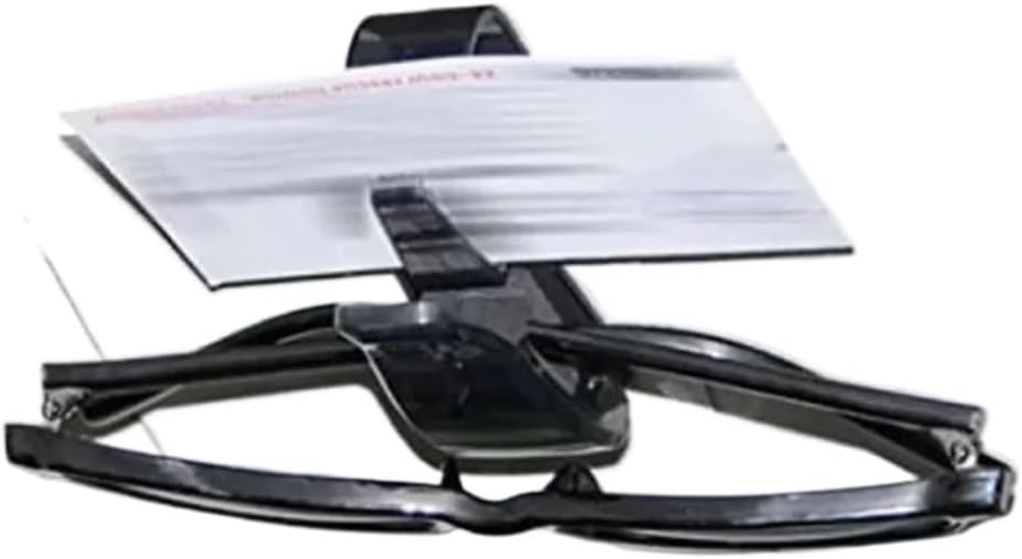 Sunglass Holder Universal Car Sun Visor Glasses Sunglasses Ticket Receipt Card Clip Storage Holder for Vehicle Car Accessories Car Interior Car Sunglasses Holder