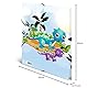 HERMA Sammelmappe A3 Dino, Eckspanner-Mappe aus Pappe mit Kindergarten Dinosaurier Motiv, Gummizug, Innenklappen und Innendruck für Jungen, Mädchen und Kinder