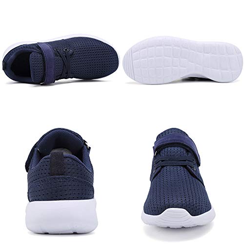TOEDNNQI Boys Girls Sneakers Kids Lightweight Breathable Strap Athletic Running Shoes for Toddler/Little Kid/Big Kid4