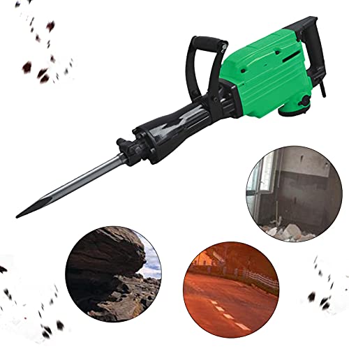 1500W 30J Abbruchhammer Stemmhammer Meißelhammer Schlaghammer Bohrhammer Set mit Bohrer für Abbrucharbeiten – Bild 4