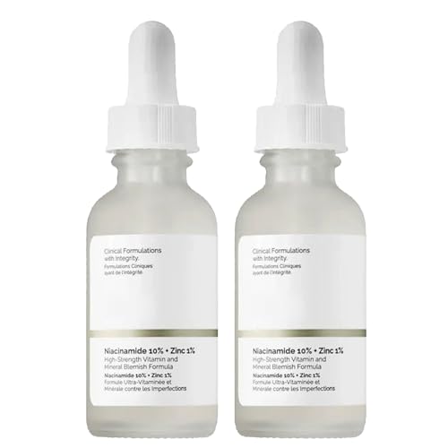 Niacinamide y Ácido Hialurónico Suero Facial,Suero de Ácido Hialurónico Puro,Suero Hialurónico para la Cara,Esencia de ácido Hialurónico,Serum Niacinamida Antirrojeces,Suero Antienvejecimiento,2PC