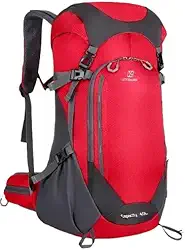 Mochila de Montanhismo 50 Litros Impermeável Trekking Trilha Camping Viagem Cargueira Esportes