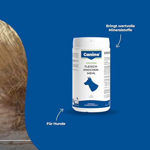Canina CALCINA Fleischknochenmehl, 800 g